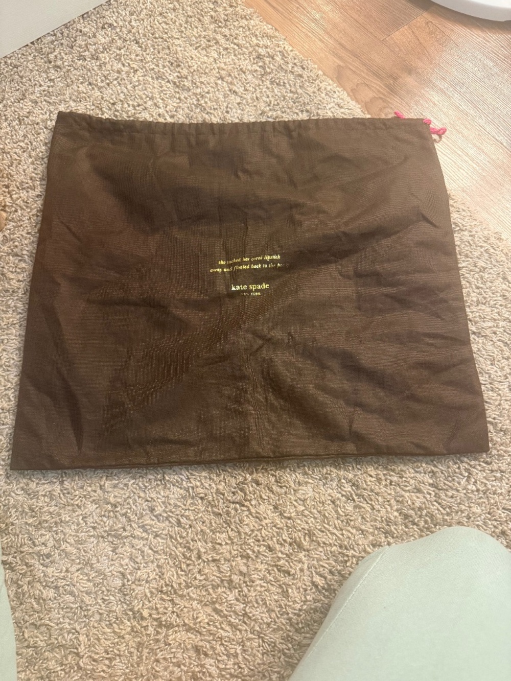 Kate Spade Storybook Dust Bag